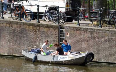 Microbios en los canales de Ámsterdam que reducen el metano.