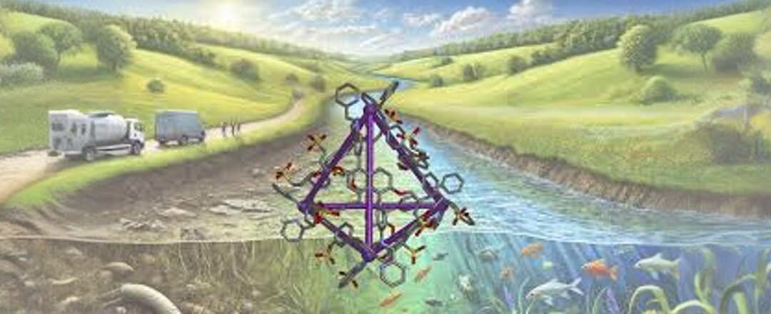 Jaulas metalo-orgánicas para filtrar contaminantes farmacéuticos