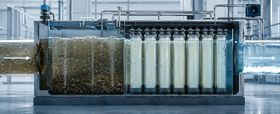 Biorreactores de membrana frente a micro y nanoplásticos