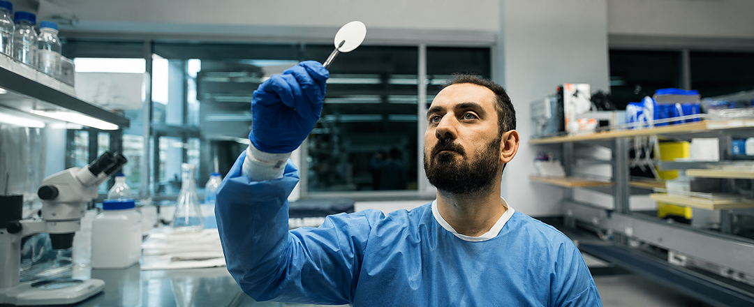 Membrana de doble capa para retener nanoplásticos en lixiviados de vertedero