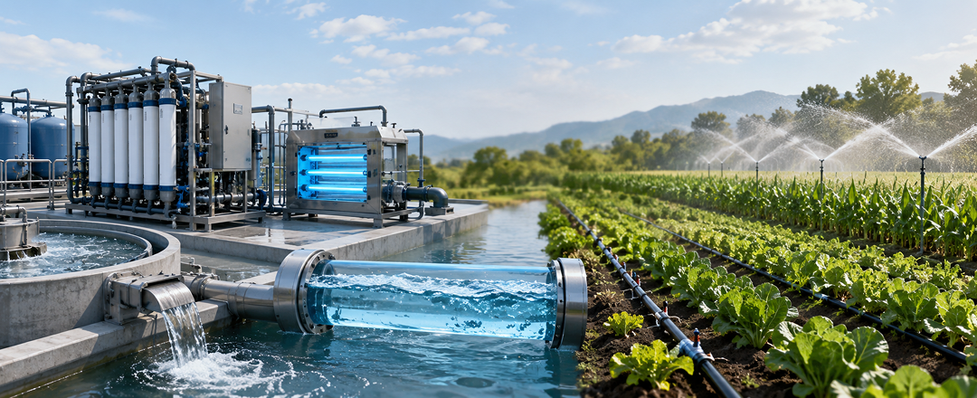 Agua regenerada para riego: clases de calidad y tren de tratamiento